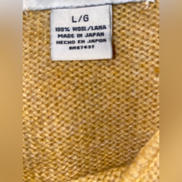 Ralph Lauren Polo Jeans Vintage Wool Crop Sweater Women‎ L Casual Beach Coverup - Picture 3 of 6